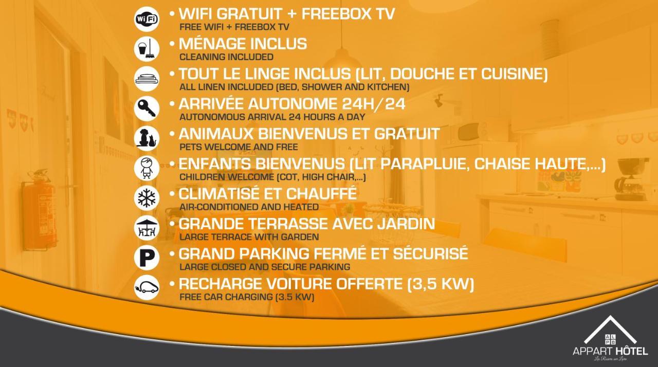 Appart'Hotel Les Pres Blondeau - 1 A 10 Personnes - 3 Chambres - Terrasse - Parking Prive - Wifi Les Rosiers Eksteriør billede